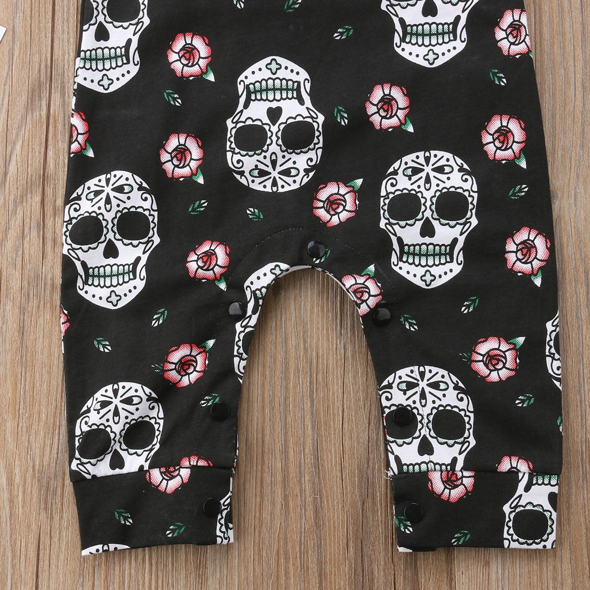 Baby Skull Romper Set